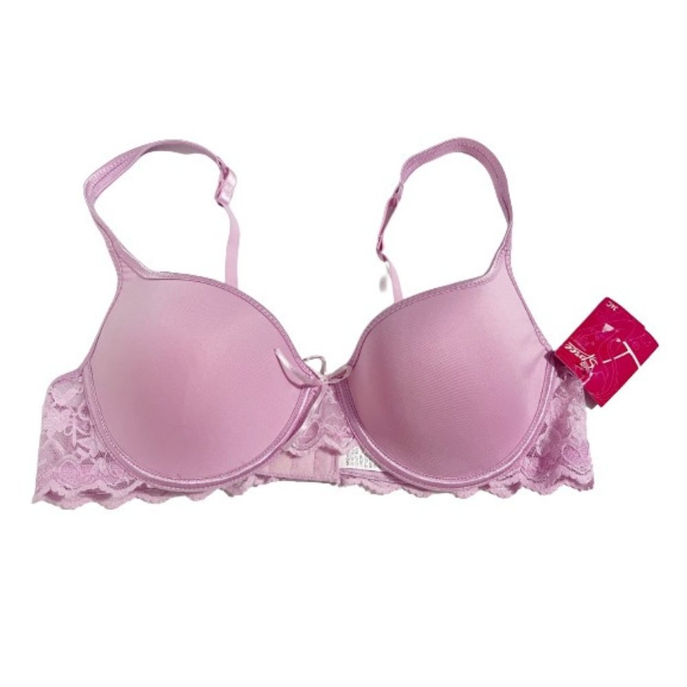Spree Intimates Bra 36 C Pink lace padded syle 2302
